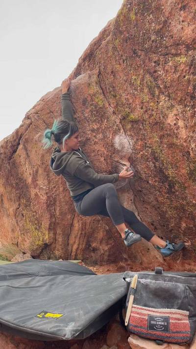 Cocaine Triceps v4, Red Rock - Beta Video from CRUXandbeta