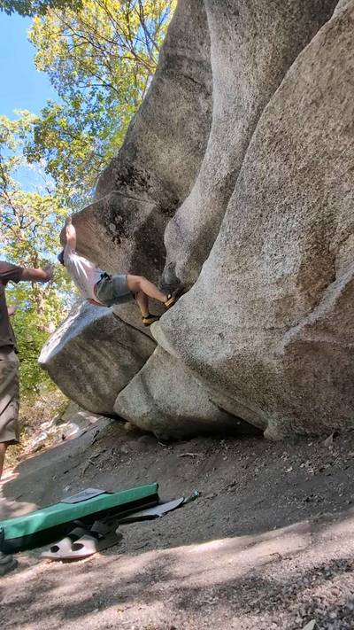 Double Dyno (AKA Dan's Problem) v2, Little Cottonwood Canyon - Beta Video from misterkwon