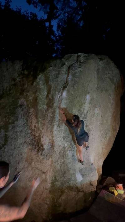 Squealing Pork v7, Squamish - Beta Video from susansaysSENDIT