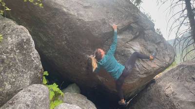Johnny's Bulge v8, Leavenworth - Beta Video from Tracy