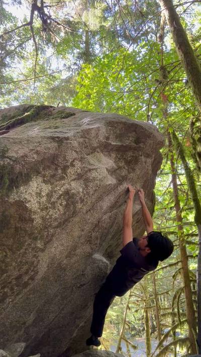 Tyler's Cave v2, Squamish - Beta Video from BandyMcSendy