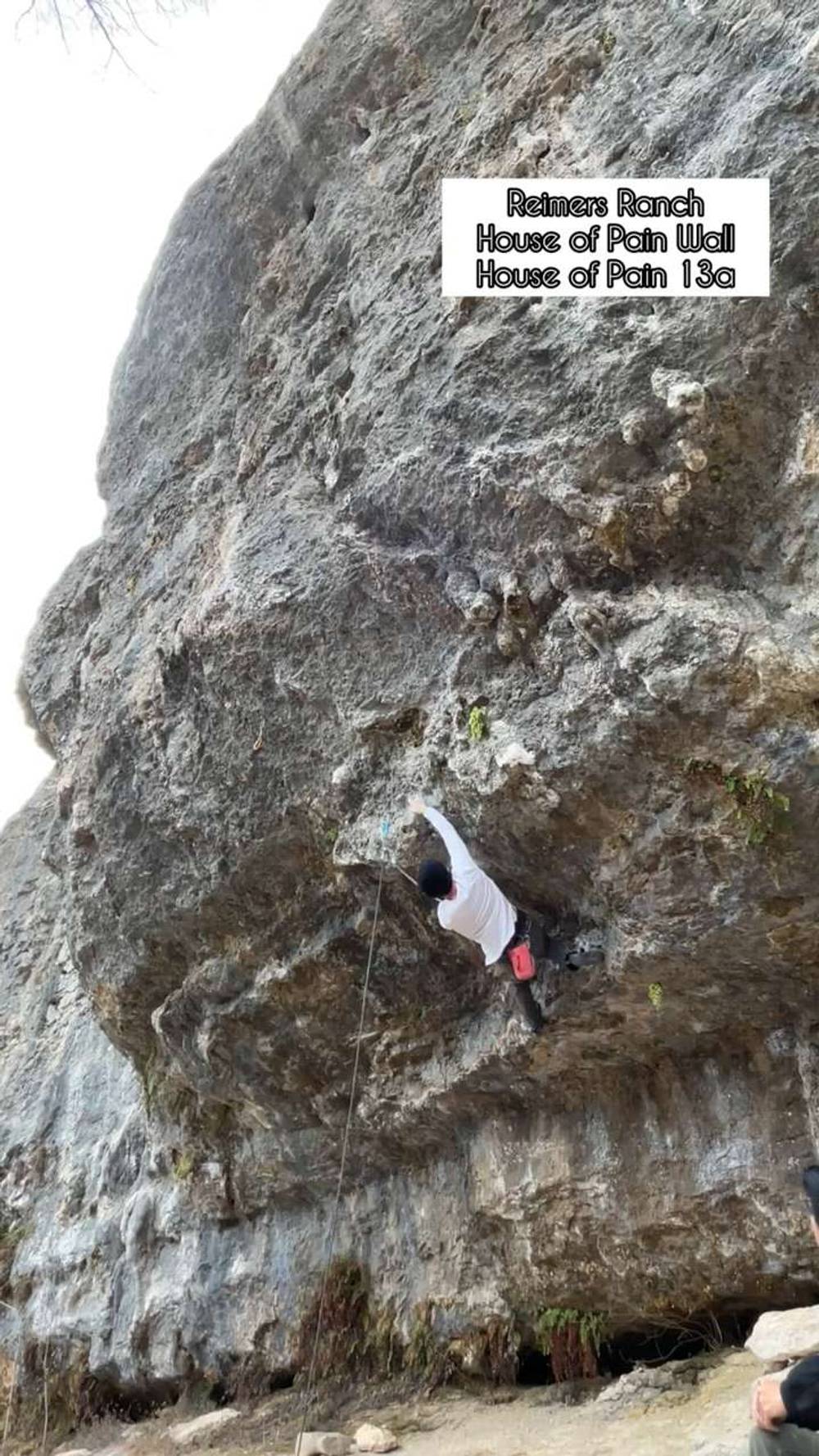 House of Pain 5.13a, Reimer's Ranch - Beta Video from loganmjung
