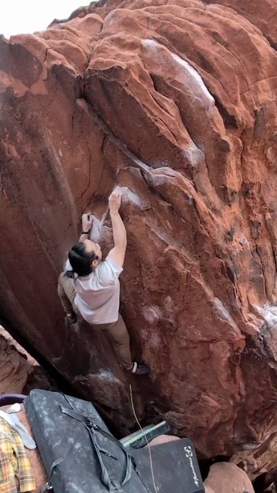 Drop the Transmission v4, Red Rock - Beta Video from Climing