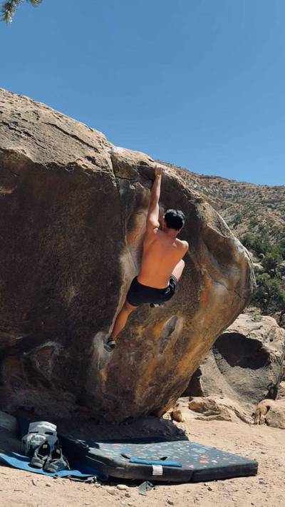 Boysize v8, Joe's Valley - Beta Video from coltoncantclimb