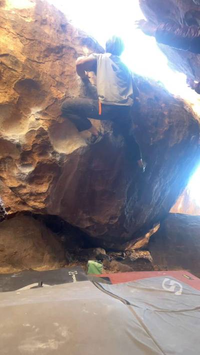 Left El Yuri v7, Hueco Tanks - Beta Video from lessernick12