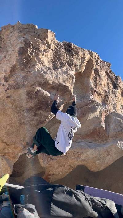 False Hueco v1, Joshua Tree - Beta Video from cupnoods