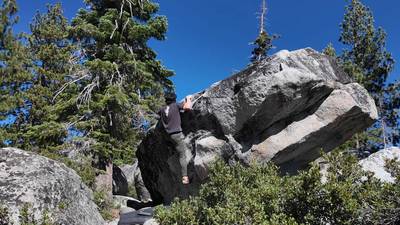 Gunks Left v4, Lake Tahoe - Beta Video from edasaur