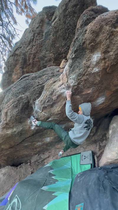 Battaglia's Bottom v7, Flagstaff Mountain, CO - Beta Video from dz51