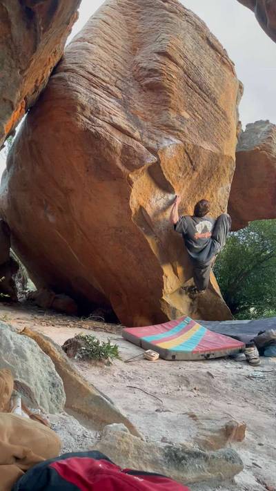 Electric copper v11, Rocklands - Beta Video from emil.geisler