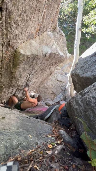 Year of the Lamb Cave Start v10, Little Cottonwood Canyon - Beta Video from eggsbenedikt
