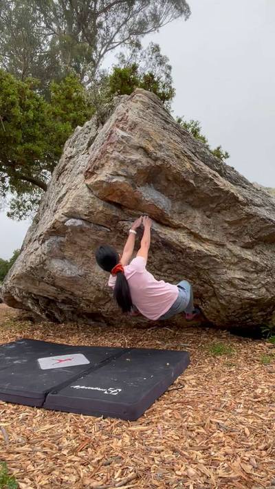 Ape Overhang v2, Berkeley - Beta Video from rosalyn