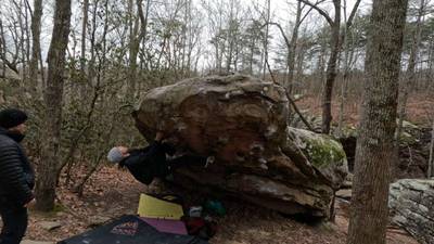 Hueco Roof Left v4, Pep Boys - Beta Video from ian.climbs