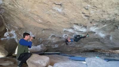 Baby Martini v6, Hueco Tanks - Beta Video from ahleeneh