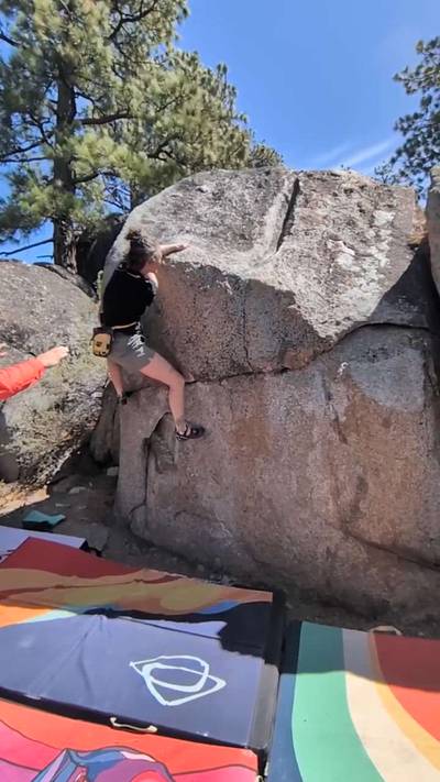 Line Brain Right v6, Lake Tahoe - Beta Video from Cheycheystirfry
