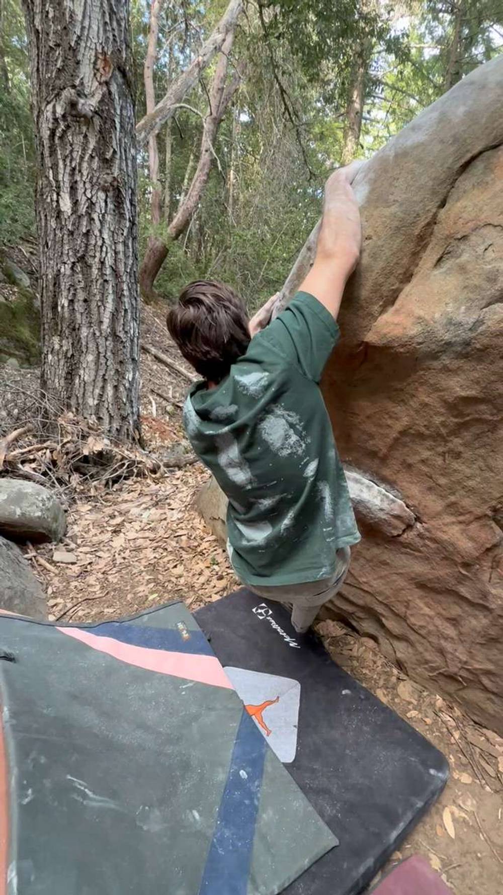 Left Arete v2, Indian Rock - Beta Video from Growlz