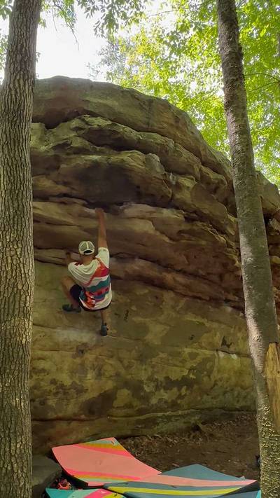 Crimpin' Ain't Easy v3, New River Gorge - Beta Video from RockaTanaka