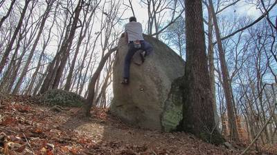Dogwood Arete v4, Boat Rock - Beta Video from JohnMcCauley