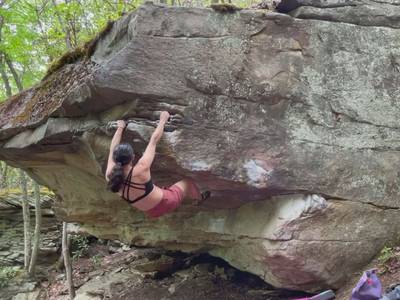 Bro-ner v6, New River Gorge - Beta Video from allison