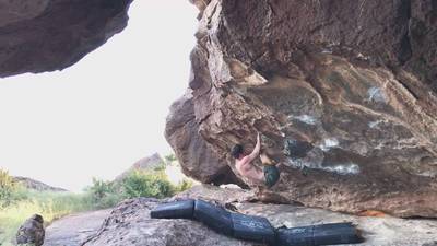 Daily Dick Dose v7, Hueco Tanks - Beta Video from this_me_climbing