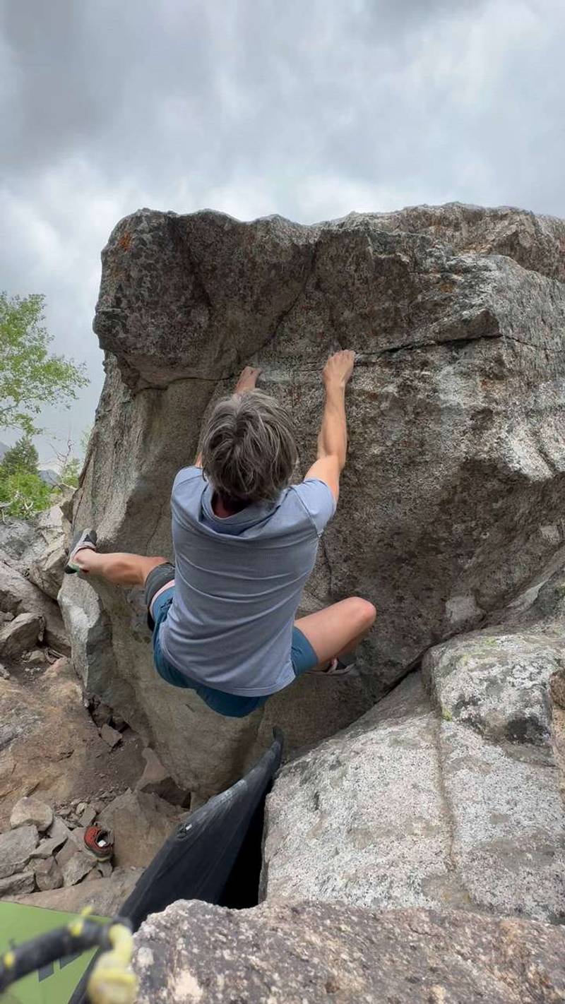 Solazo v6, Little Cottonwood Canyon - Beta Video from MertKern