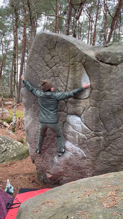 Le Statique Assis v4, Fontainebleau - Beta Video from bigaud