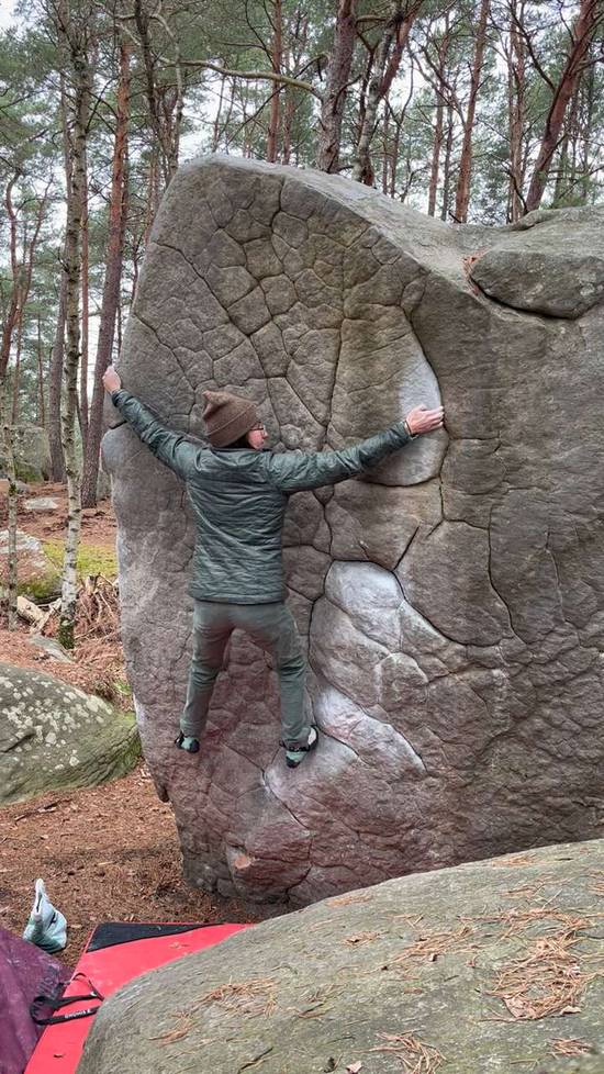 Le Statique Assis v4, Fontainebleau - Beta Video from bigaud