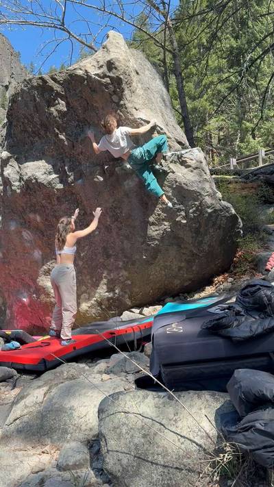 The Hueco Sloper v6, Leavenworth - Beta Video from emmaanson