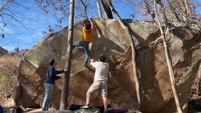 Riverfront v5, Pep Boys - Beta Video from ian.climbs