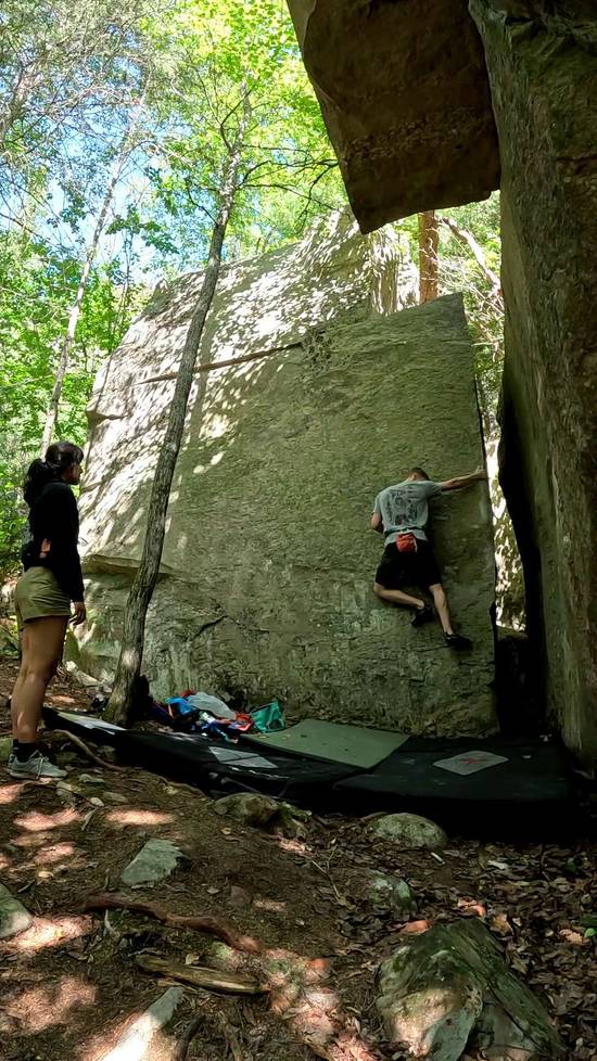 Righteous Arete v5, The Nooks - Beta Video from ClimbingCucumber