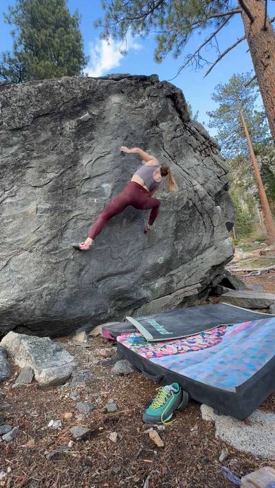 Fat Tire Super Low v10, Lake Tahoe - Beta Video from jenndbell