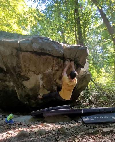 Mini Skull F@*k v4, New River Gorge - Beta Video from Pebble___Wrestler