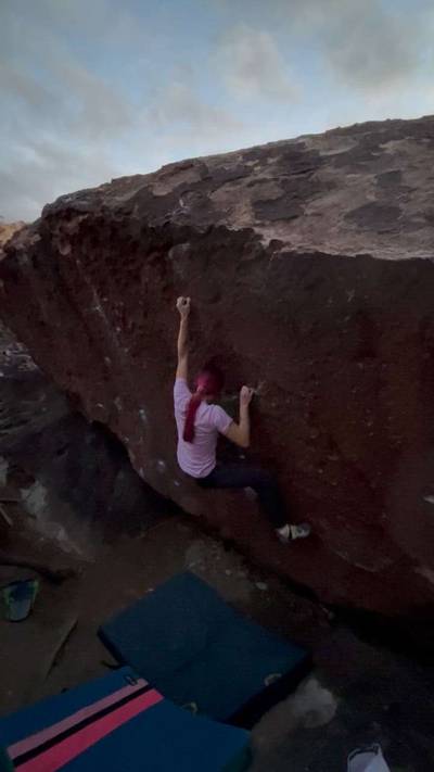 Be Flat v4, Hueco Tanks - Beta Video from JoanieMars