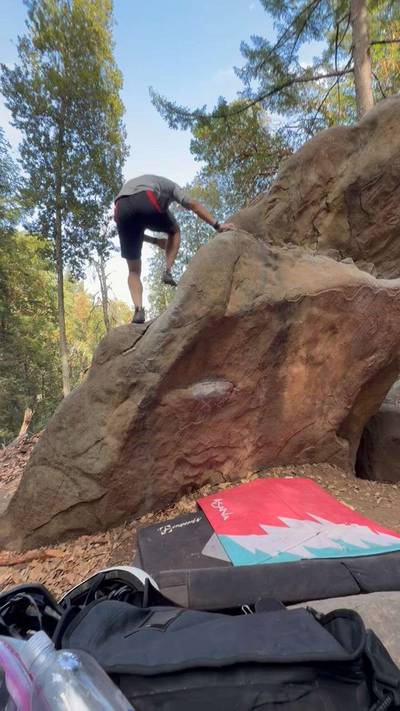 Left Arete v2, Indian Rock - Beta Video from StarkZhu