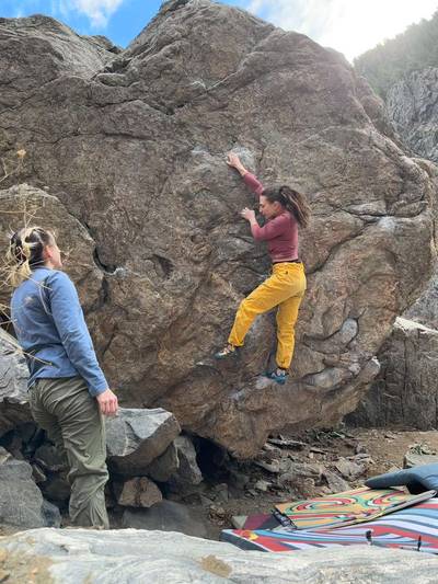 Lurker Sit v8, Clear Creek Canyon - Beta Video from elliepie