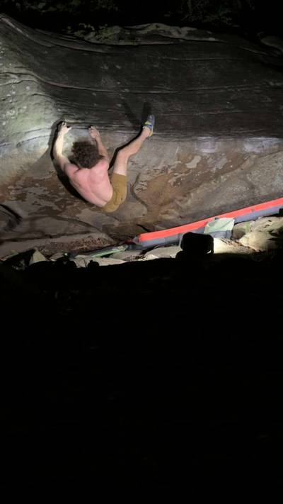 Slopers Malone v6, New River Gorge - Beta Video from Eric.jerome