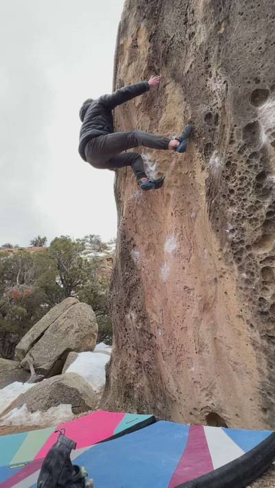 Obtuse v4, Joe's Valley - Beta Video from mylesclimbs