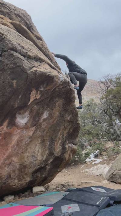 Dyno Time v4, Joe's Valley - Beta Video from mylesclimbs