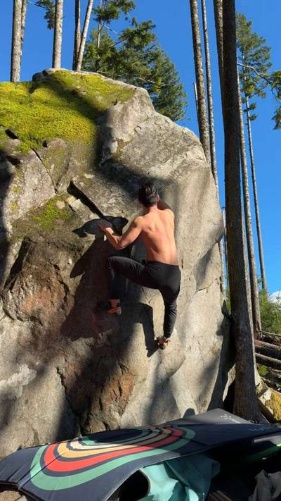 Midnight Lichen v4, Gold Bar - Beta Video from cc.climbs.rocks