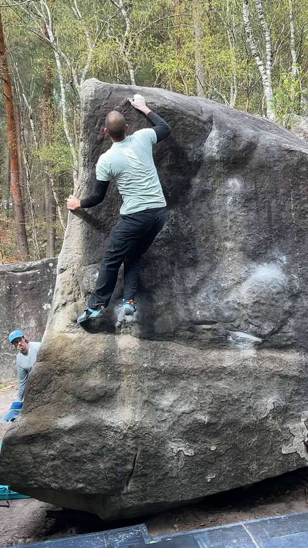 L'Égyptienne Arete v1, Fontainebleau - Beta Video from MarioTheClimber