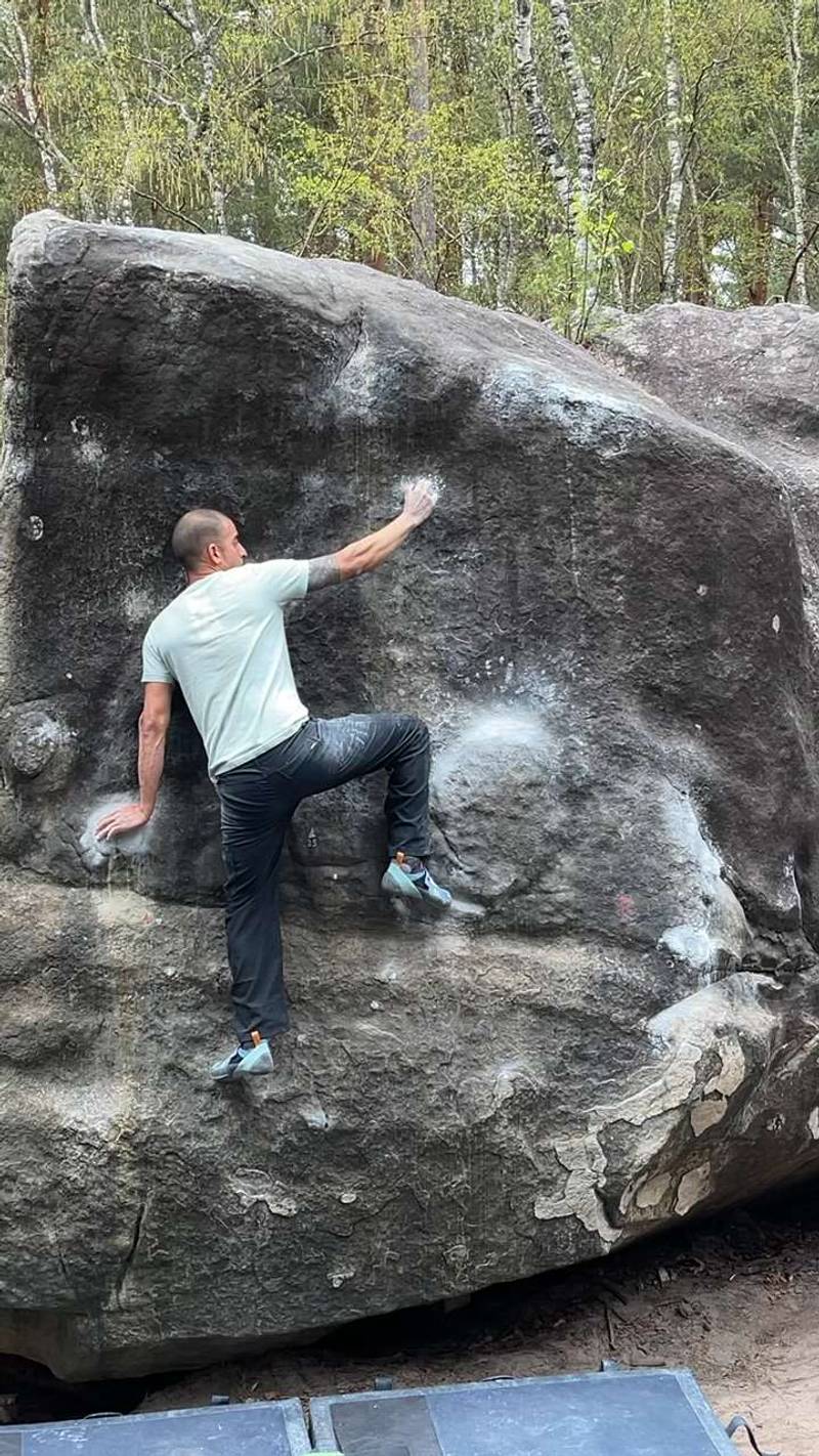 L'Exultation de la Blanche v2, Fontainebleau - Beta Video from MarioTheClimber