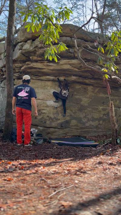 Crimpin' Ain't Easy v3, New River Gorge - Beta Video from nastya
