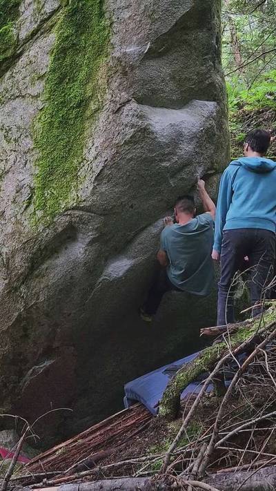 Peter and the Wolf v9, Squamish - Beta Video from drjeffclimbs