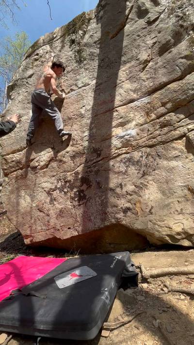 Red Cross v7, Dayton pocket - Beta Video from Jakew.climbing