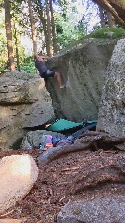 Cream Puff Dream v5, Squamish - Beta Video from miguelj