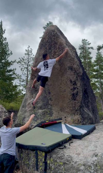 Moon Tower v8, Lake Tahoe - Beta Video from vincentk
