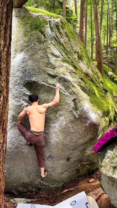 Big Stone v4, Squamish - Beta Video from Joshtree