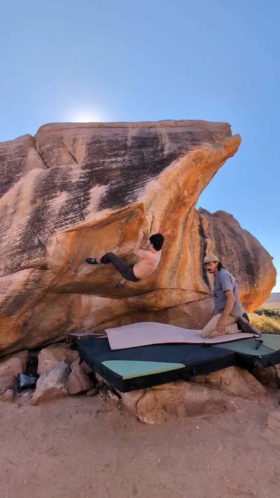 Vanity v7, Rocklands - Beta Video from Walker
