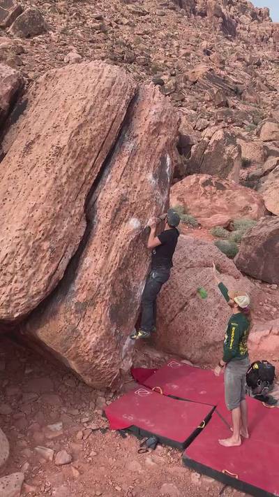 Southeast Face Sit v4, Red Rock - Beta Video from StephenKI