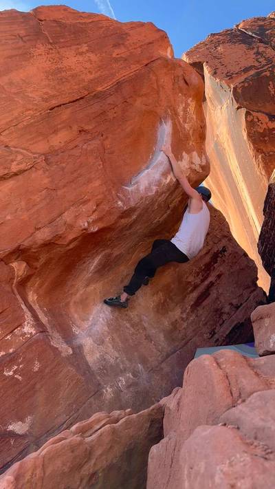 Mr. Smiley v6, Red Rock - Beta Video from KrisEricksonPNW