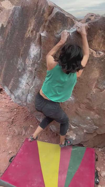 Pink Voltage v4, Red Rock - Beta Video from handpulled.lisa